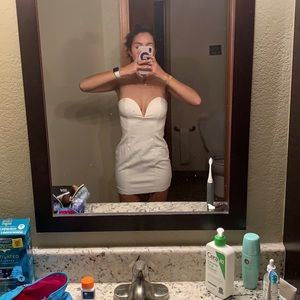 REVOLVE sweetheart mini dress